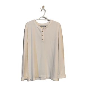 Large Goodfellow & Co  Long-sleeve Waffle Henley